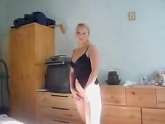 Charming blonde cock charmer sucking tube porn video