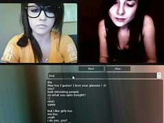 Hot cyber sex with a nerdy gal tube porn video