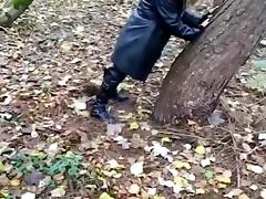 Having fun in woods tube porn video