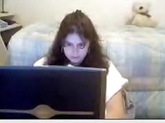 Pregnant teen on webcam tube porn video