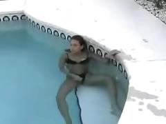 Teen Couple Pool Fuck tube porn video