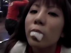 Yioung asians swallowing with pleasure tube porn video