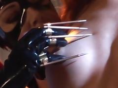Anastasia Pierce and Ginger Lea are playing with fucking machine tube porn video