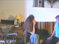 Retro video with curly girl getting fucked in her bushy pussy tube porn video