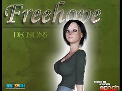 3D Comic: Freehope. Episode 3 tube porn video
