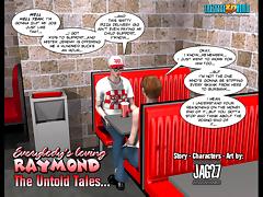 3D Comic: Raymond. The Untold Tales. Episode 3 tube porn video
