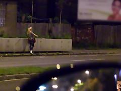 Breasty legal age teenager Lola Taylor engages in raunchy adventure with the driver tube porn video