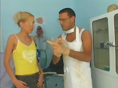 Cute Blonde With Small Tits Get Hardcore Fucked By Crazy Doctor tube porn video