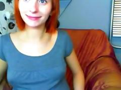 Sexy Pregnant Redhead tube porn video