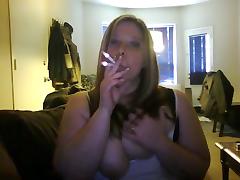 Blond With Big Tits Smoke - negrofloripa tube porn video