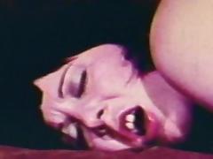 Retro brunette blowing it well tube porn video