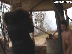 Russian-Mistress Video: Carolina tube porn video