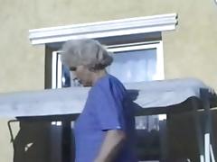 Shaggy granny tube porn video