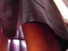 Sexy outdoor upskirt with two nice chicks tube porn video