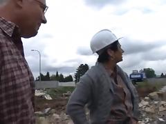 Aged Construction Worker tube porn video