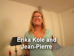 Deepthroating Nerd Erika Gets A Load On Her Face tube porn video