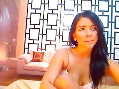 Slamming my booty with a big sex toy tube porn video