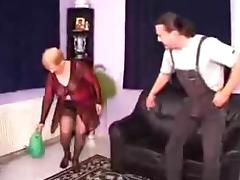 Granny needs two Schlongs tube porn video