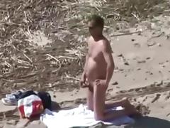 Beach sex caught by voyeur tube porn video