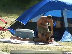 Everyday fuck at the camping with Maliana tube porn video