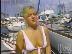 Wild Group Sex Outdoors on a Yacht at Sea tube porn video