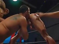 Hot and Jorny Wrestlers tube porn video