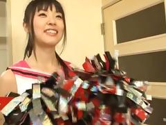 Cheerleader Tsubomi Shows Off Her Splits As SheÂ´s Fucked tube porn video