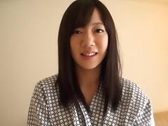 Teen Rina Ooshima shows off her sucking and fucking talents tube porn video