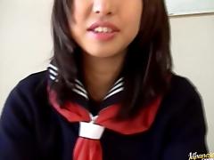 Kaori cum on tit in school uniform tube porn video