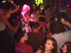 Wild girls dance and show off their asses in a night club tube porn video