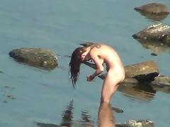 Outdoor nude scene at the beach tube porn video