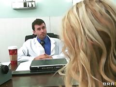 Devon gets her butt toyed and fucked from behind by a doctor tube porn video