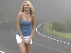 Stunning Alison Angel Flashes Her Curvy Body In The Country Side tube porn video