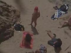 AmateursSex on the Beach tube porn video