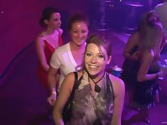Gorgeous College Babes Get Wild And Flashy At The Club tube porn video