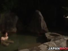 Leg spreading Japanese babe dildo fucked before getting ass fucked tube porn video