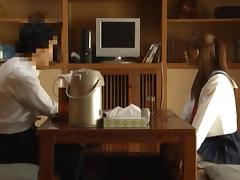 Voyeur Cam Captures Chika Eiro Having Sex In Her Schoolgirl Outfit tube porn video
