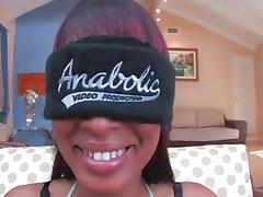 Ebony Star Mckenzie Sweet DPed While Blindfolded 420 tube porn video