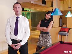 Hot And Wild Pornstars Fuck On The Billiard Table tube porn video