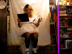 sissy pansy's daily Mantra tube porn video