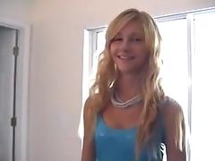 Libby Blue Lycra Catsuit tube porn video