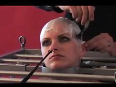 A Bald Girl Deserve Punishments OtO. tube porn video