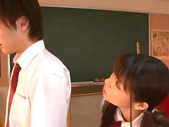 Saki Yuzumoto Hot Japanese schoolgirl has sex tube porn video