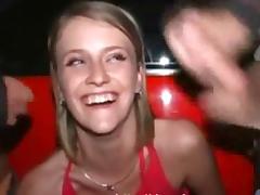 Blonde girl do dogging outsite. tube porn video