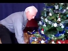 Christmas - grandpa and grand daughter PART1 tube porn video
