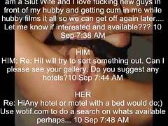 Doxy wife taken to hotel for online fuck date tube porn video