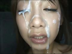 Hot Asian Backseat Facial tube porn video