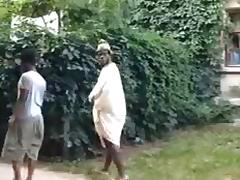 Funny African tube porn video